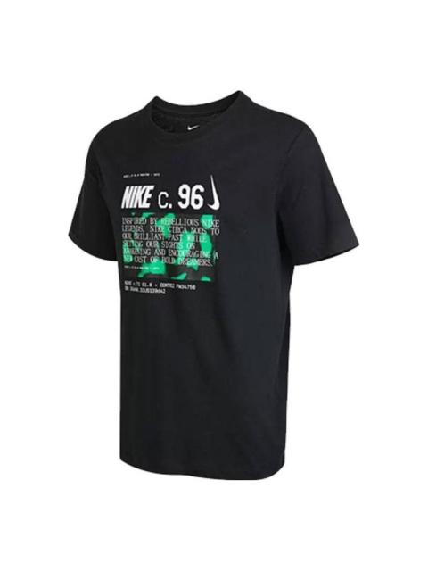 Nike Nike logo T-shirt 'Black' DZ2688-010