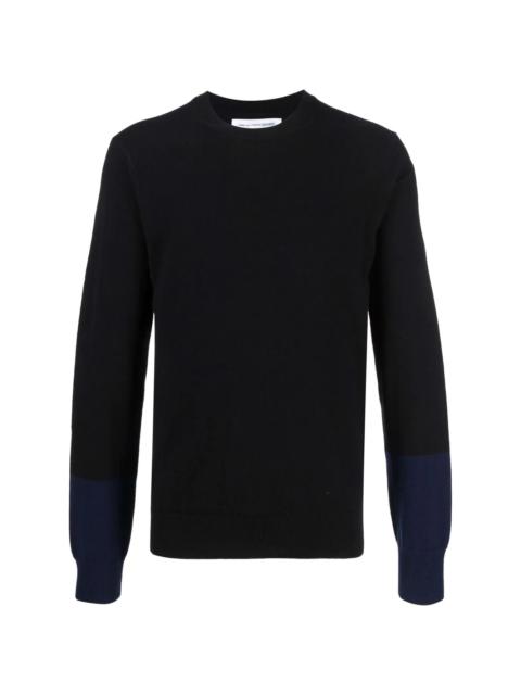 tonal wool jumper