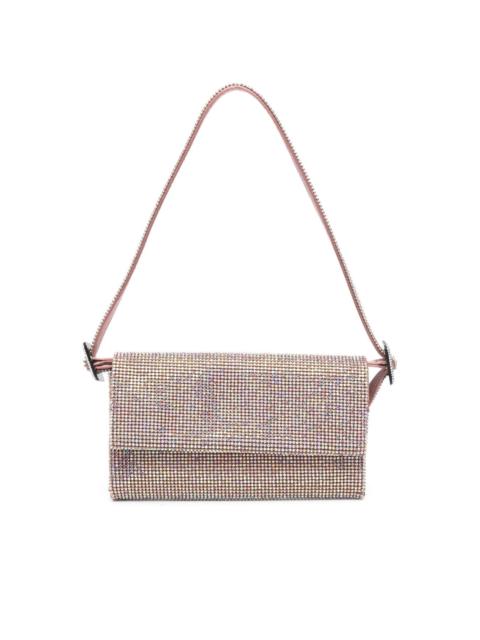 BENEDETTA BRUZZICHES Vittissima crystal-embellished shoulder bag