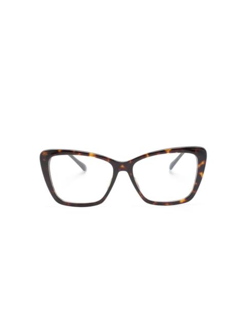 JIMMY CHOO tortoiseshell cat-eye glasses