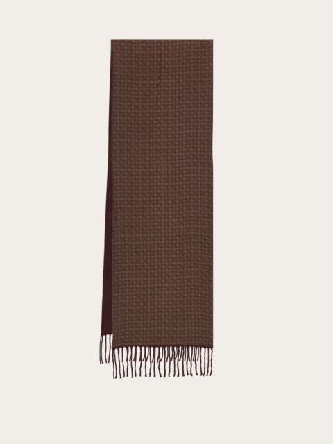 FERRAGAMO Double face scarf