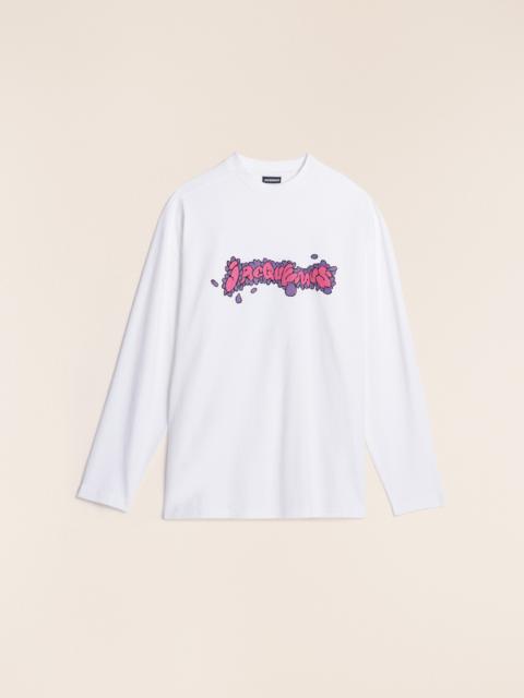 JACQUEMUS Le t-shirt Desenho manches longues