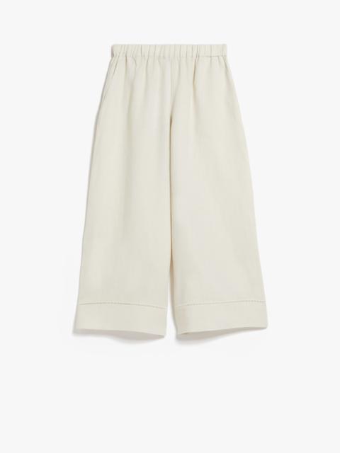 BRAMA Linen canvas trousers