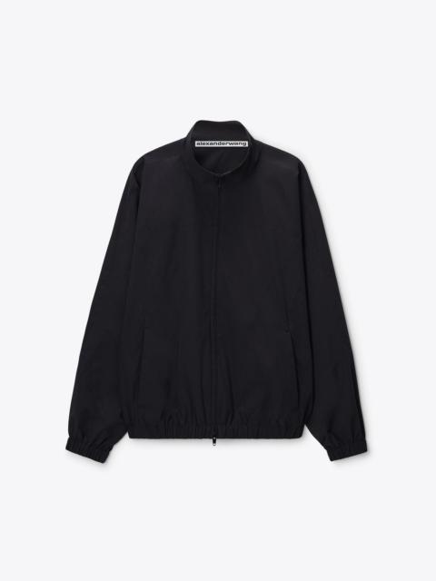 Alexander Wang perforated logo track jacket