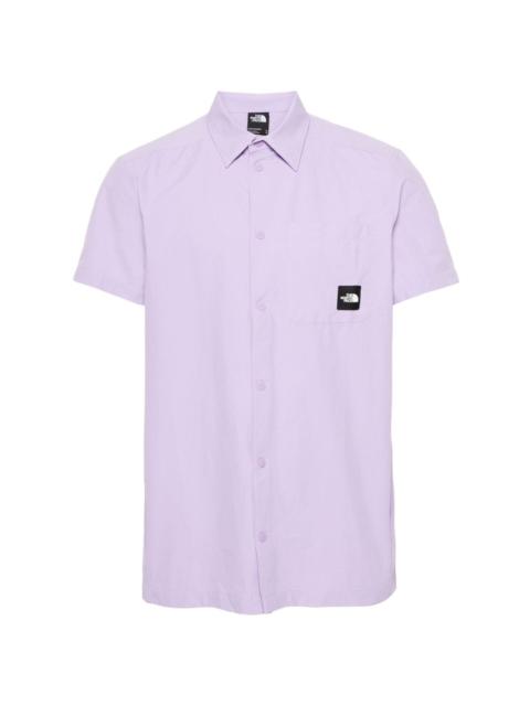 Murray logo-patch shirt