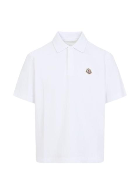 Moncler patch polo shirt