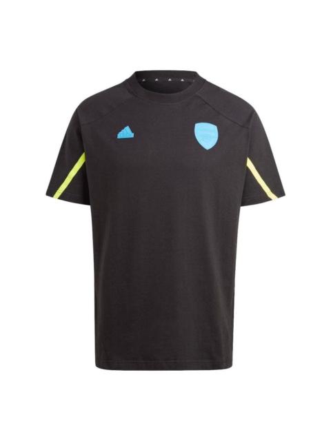 adidas Arsenal Designed for Gameday T-Shirt 'Black Teal' HZ2047