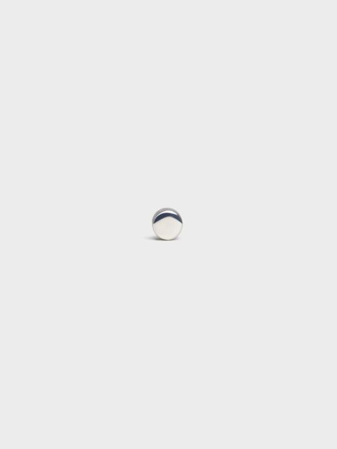 CELINE Celine Sentimental Round Stud in White Gold
