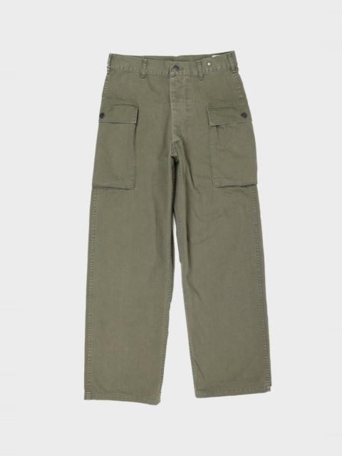 orSlow US Army 2 Pocket Cargo Pants - Green