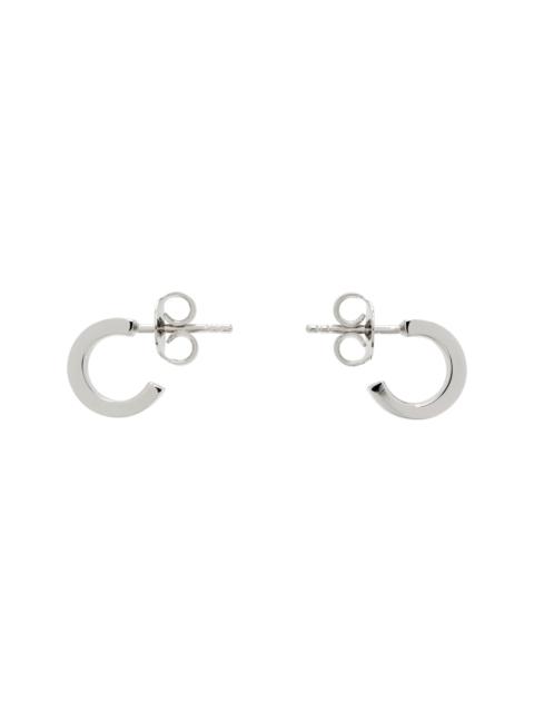 MM6 Maison Margiela Numeric Minimal Signature Hoop Earrings