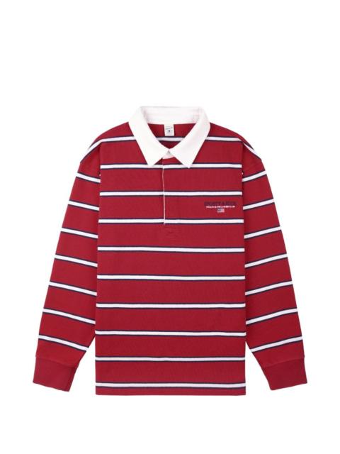 Sporty & Rich striped long-sleeve top