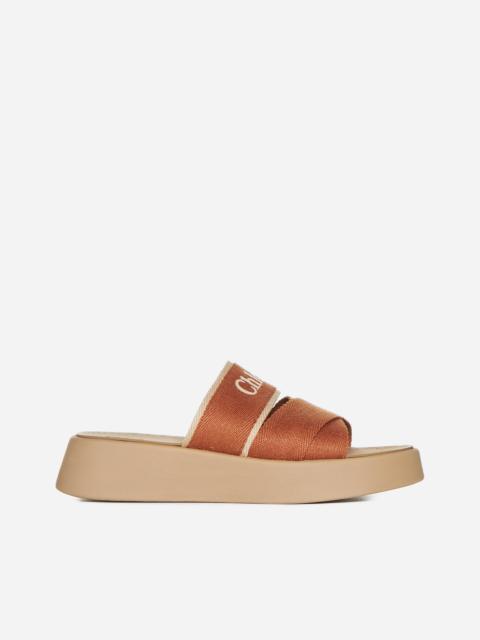 Chloé Mila fabric sandals