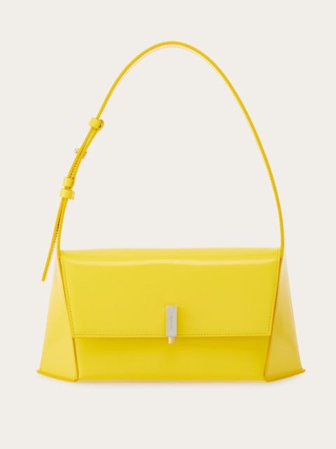 FERRAGAMO GEOMETRIC SHOULDER BAG