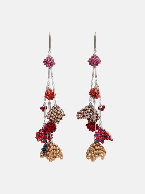 Isabel Marant Catalina crystal-embellished drop earrings