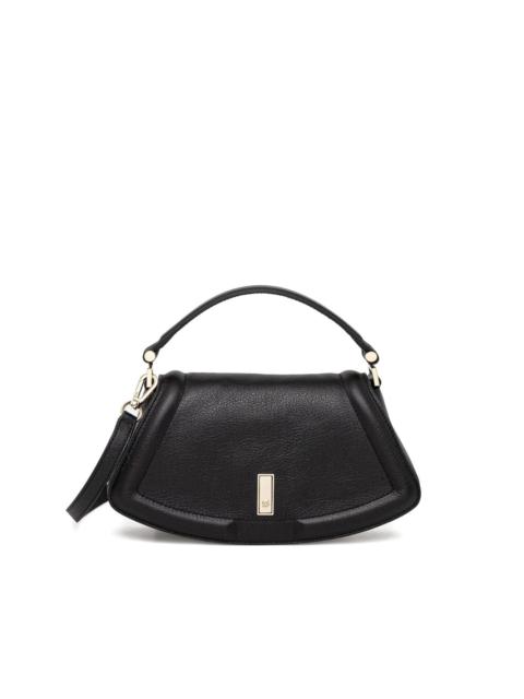 BOSS Ariell curved top-handle satchel