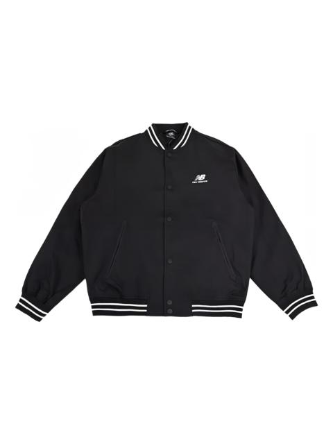 New Balance New Balance Logo SDS Baseball Jacket 'Black' AMJ33362-BK