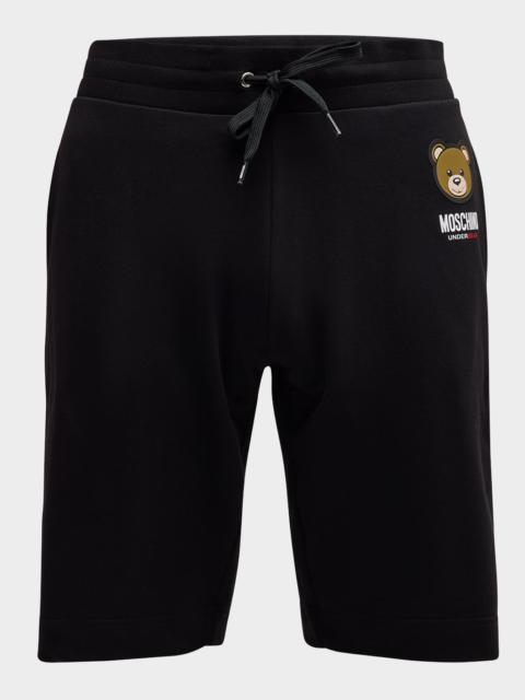 Moschino Men's Bear Logo Sweat Shorts