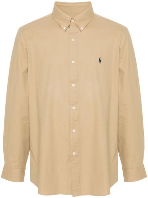 Polo Ralph Lauren Polo Pony-embroidery stretch-cotton shirt