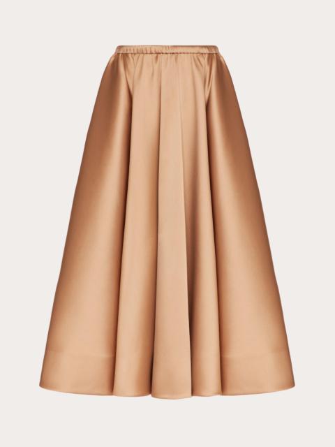 Valentino TECHNO DUCHESSE MIDI SKIRT