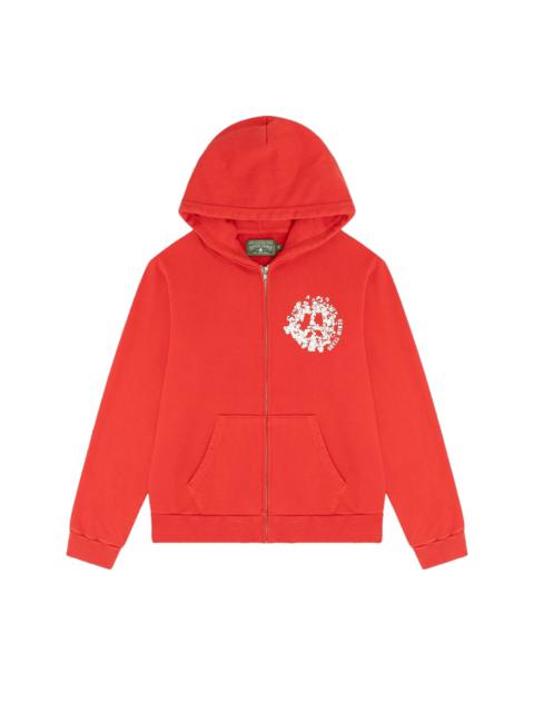 Denim Tears University Zip Hoodie 'Red'