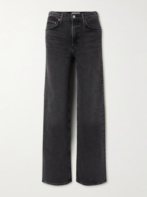 AGOLDE Harper Mid-rise Wide-leg Jeans