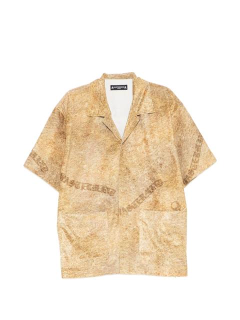 MASTERMIND WORLD lion-print shirt