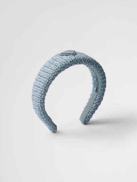 Prada Crochet headband