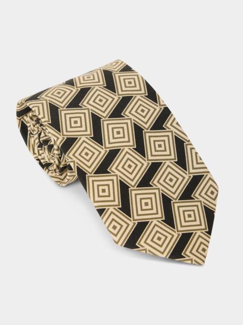 TODD SNYDER Italian Silk Maze Tie