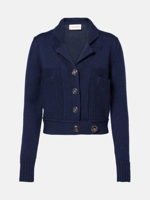 Valentino Wool and cotton cardigan