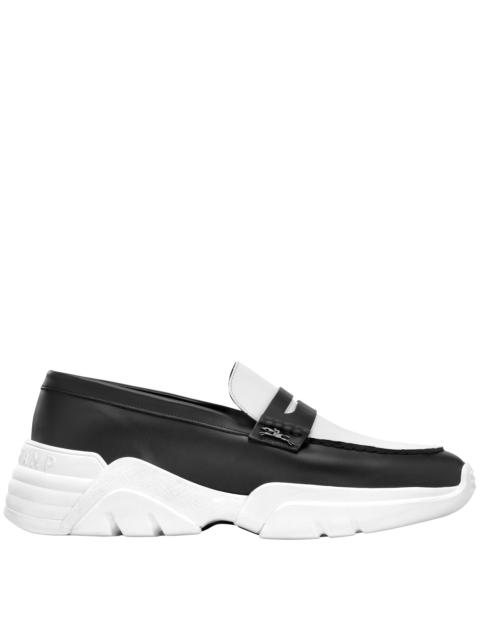 Longchamp Au Sultan Loafer Black/White - Leather