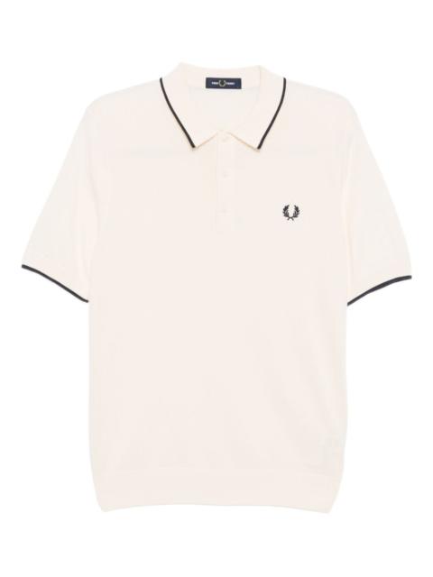 Fred Perry embroidered-logo polo shirt