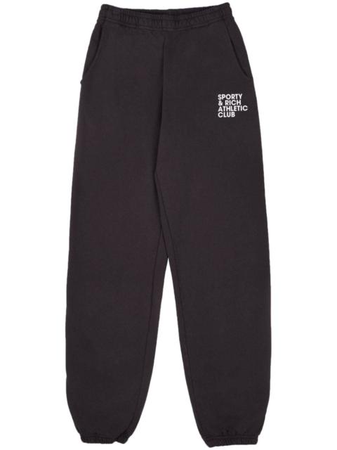 Sporty & Rich Exercise Often cotton track pants