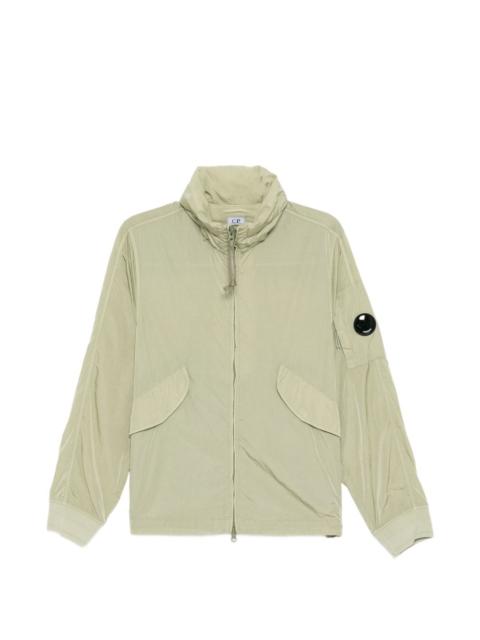 C.P. Company sleeve patch hooded jacket