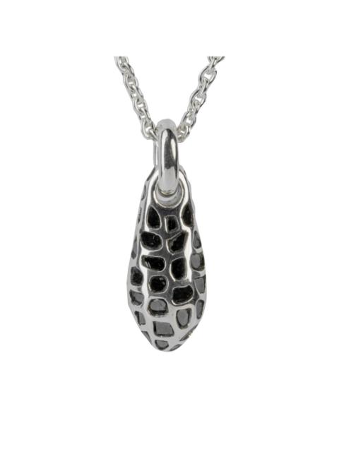 Parts of Four sterling silver Chrysalis diamond necklace