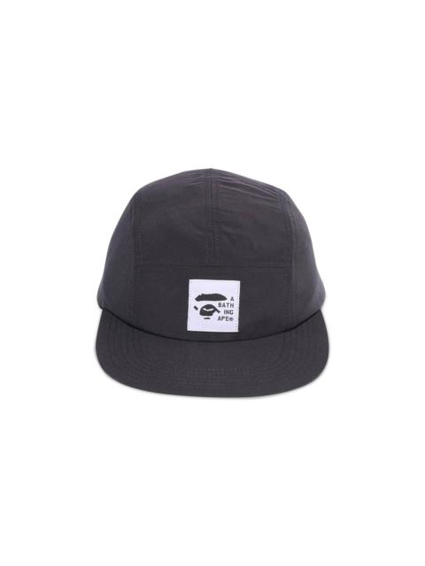 A BATHING APE® BAPE B.A. Washed Twill Cap 'Grey/Charcoal'