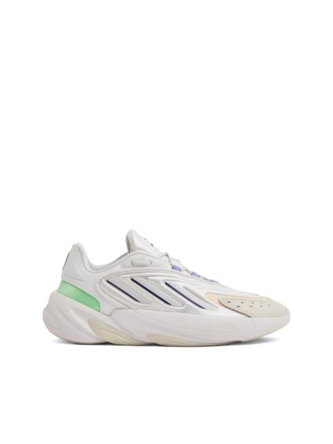 adidas Ozelia "Cloud White/Dark Purple Beam/Green" sneakers