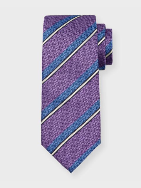 Canali Men's Silk Multi-Stripe Tie