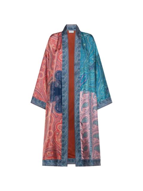 Pierre-Louis Mascia Aloe paisley kimono