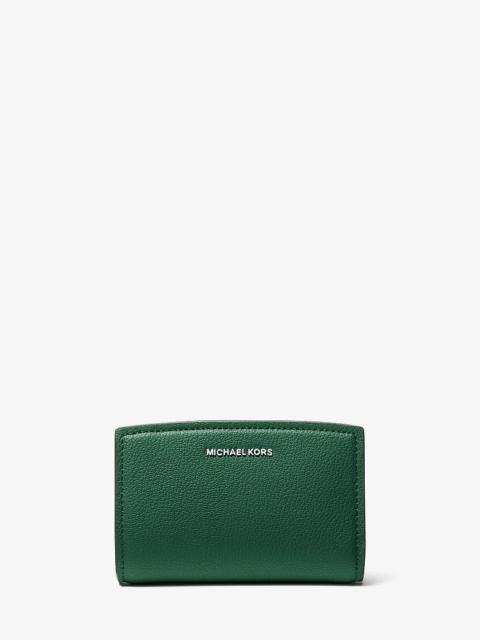 MICHAEL KORS Bryant Medium Pebbled Leather Wallet