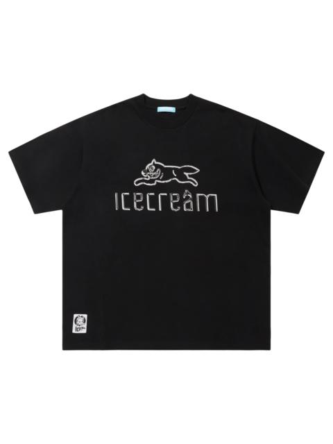 ICECREAM COTTON T-SHIRT RUNNING DOG