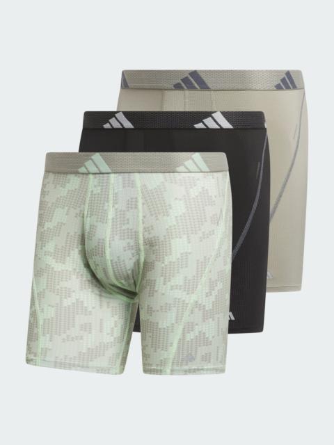 adidas Performance Mesh Graphic Boxer Briefs 3-Pack