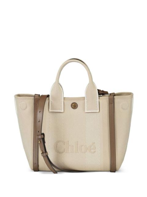 Chloé Beige Carry Top Handle Bag