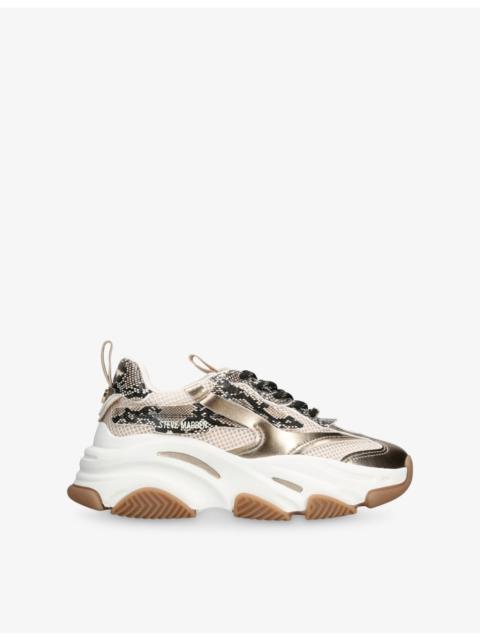 STEVE MADDEN Possession-E Faux-Leather Trainers