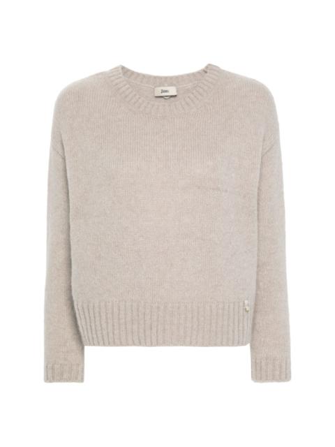 Herno logo-charm sweater