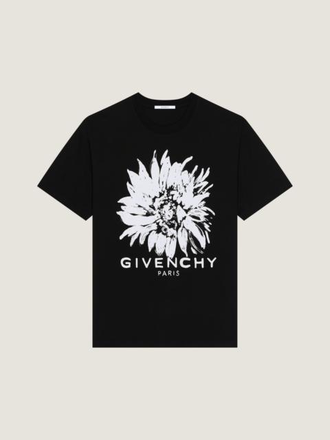 Givenchy T-SHIRT IN COTTON WITH SUNFLOWER PRINT
