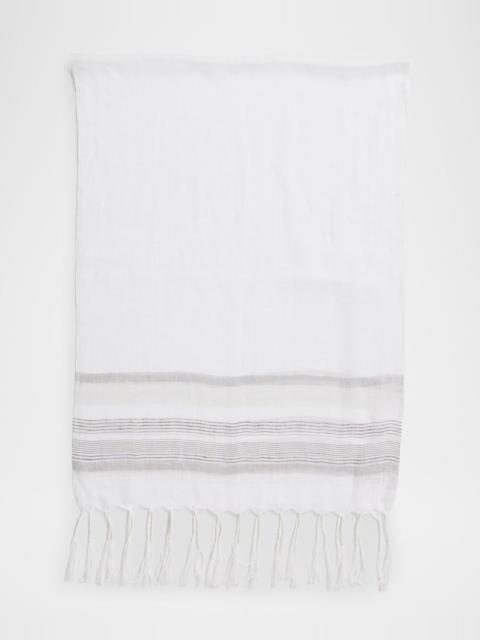 Brunello Cucinelli Cashmere-Blend Speckled Scarf