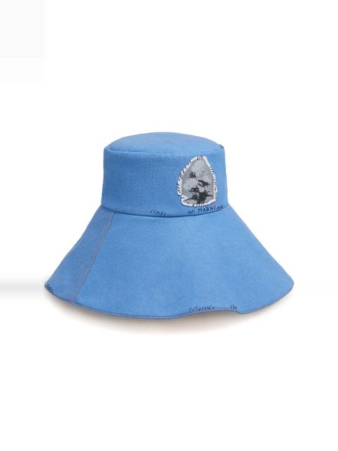 Marni floral-appliquÃ© bucket hat