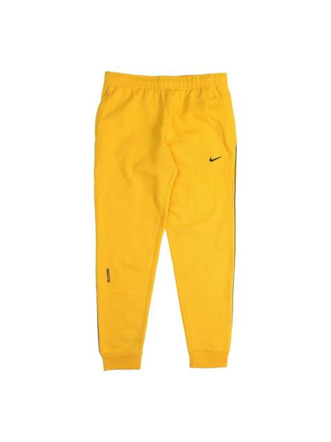 Nike Nike x NOCTA Drake Edging Bundle Feet Sweatpants 'Gold' DA3935-739