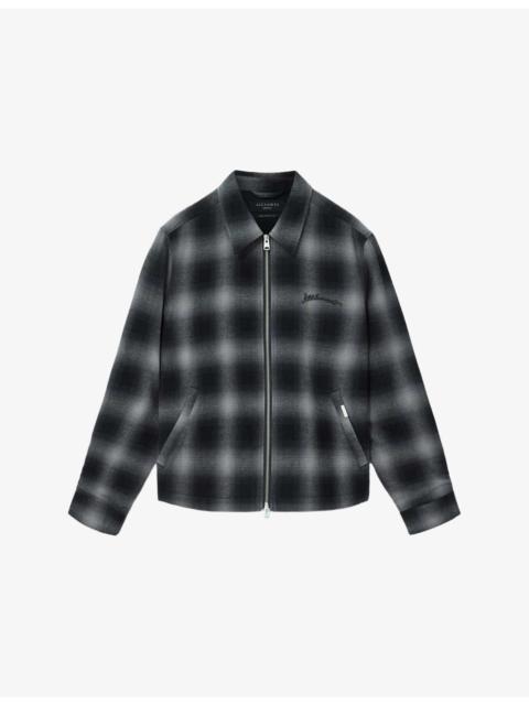 ALLSAINTS Kapi Logo-Embroidered Cotton Shirt