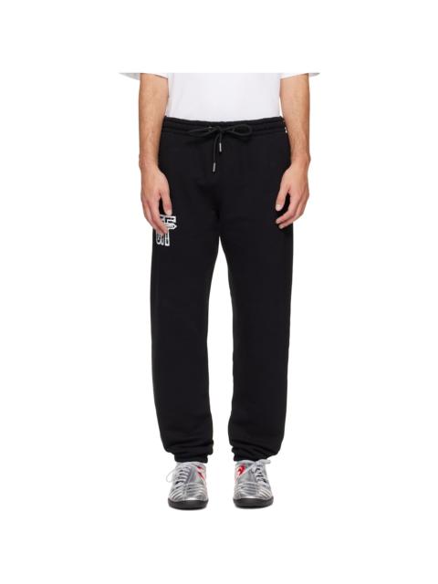 Off-White Black Motion Arrow Cuffed Sweatpants
